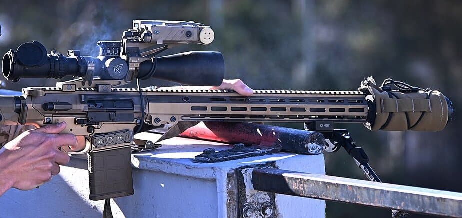 Geissele Automatics DMO rifle (model not stated) (model photo)