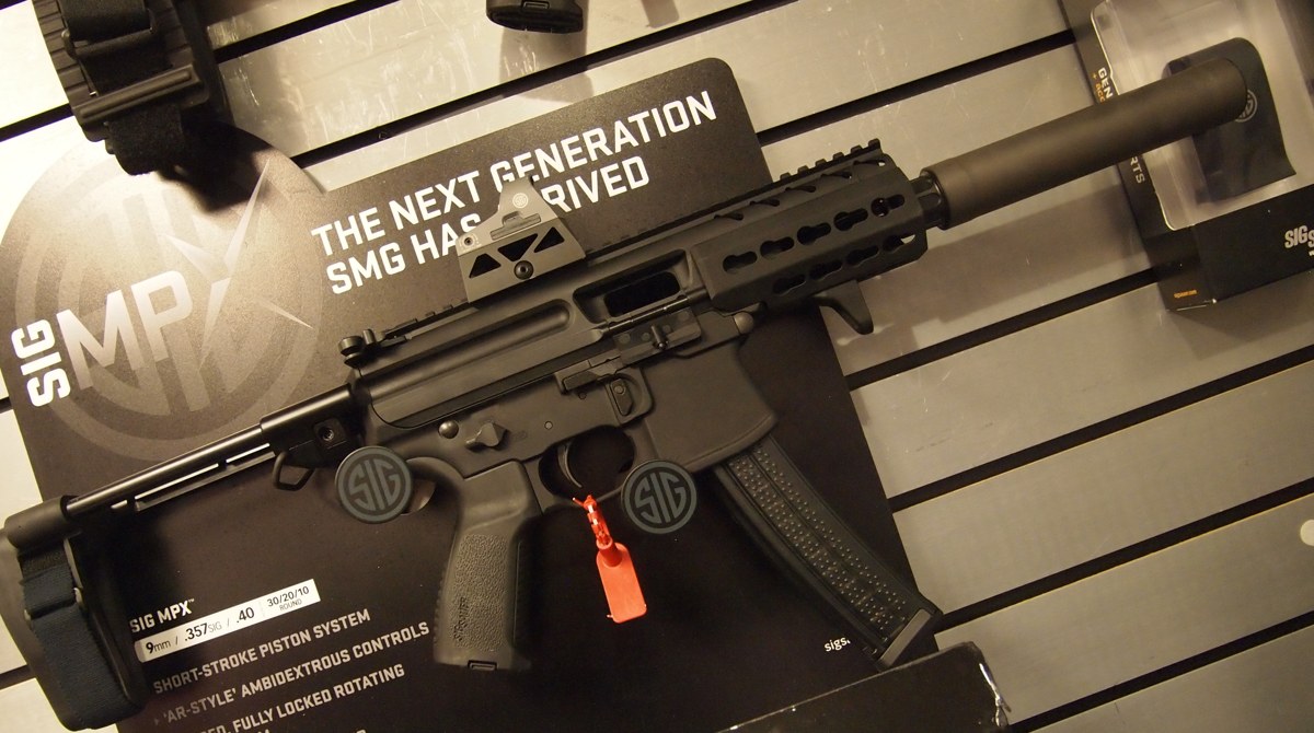 SIG SAUER MPX (model photo)